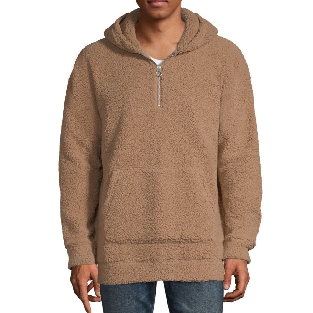 Sherpa Quarter Zip Hoodie